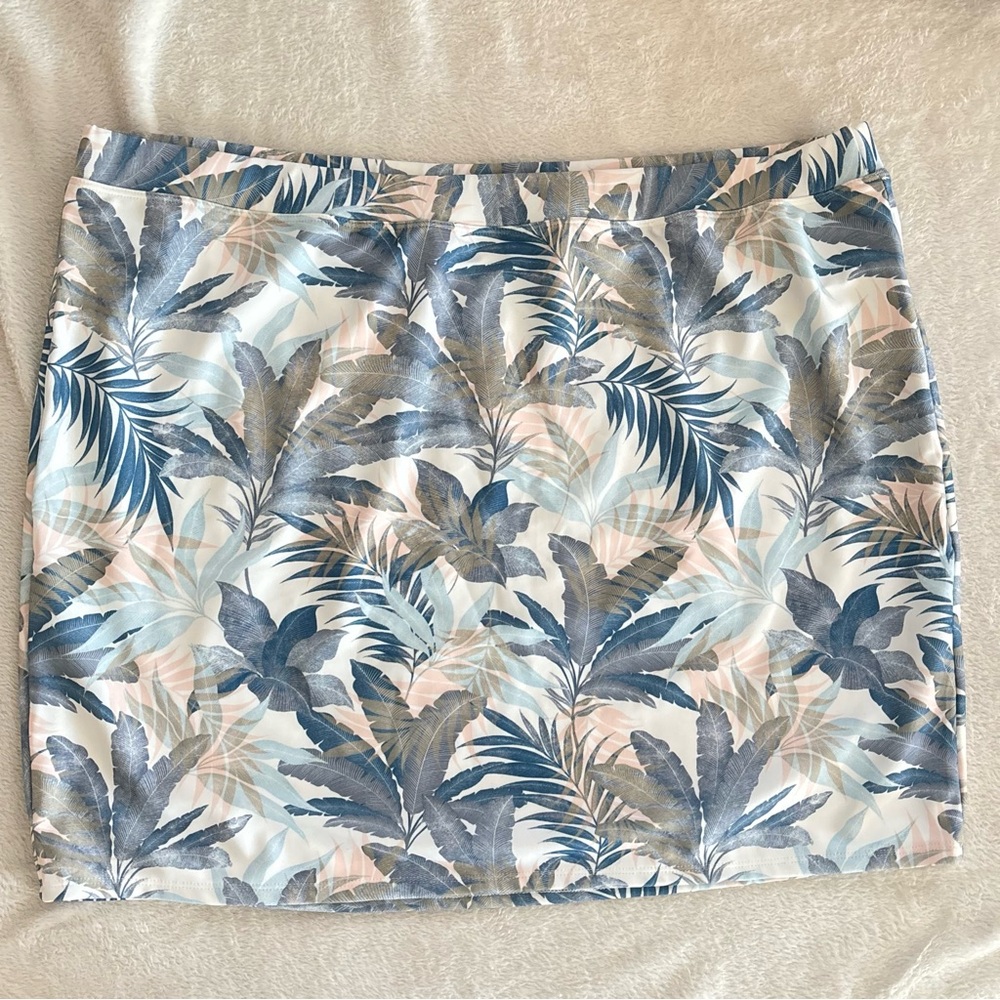 Old Navy Women's Tropical Mini Skirt Size 2XL NEW NWT Beach Coastal *G19